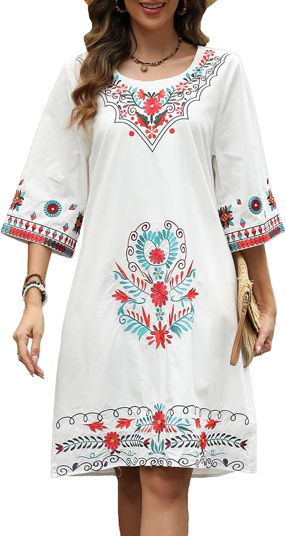 barlowy - Mexican Dress For Women